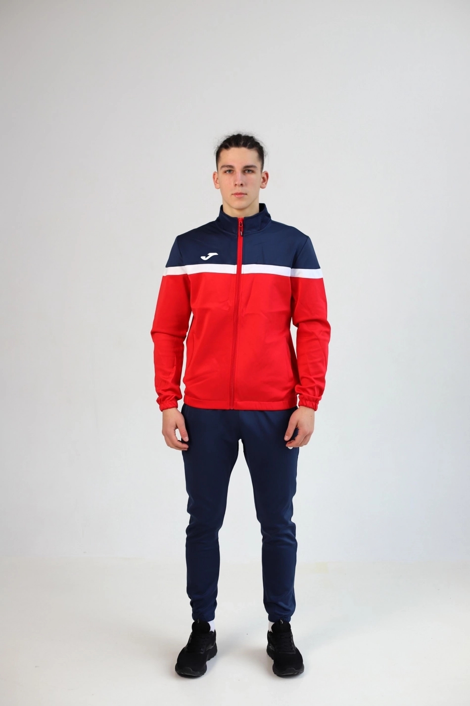 Joma Danubio melegítő szett férfi piros-s.kék 102746.603 demo