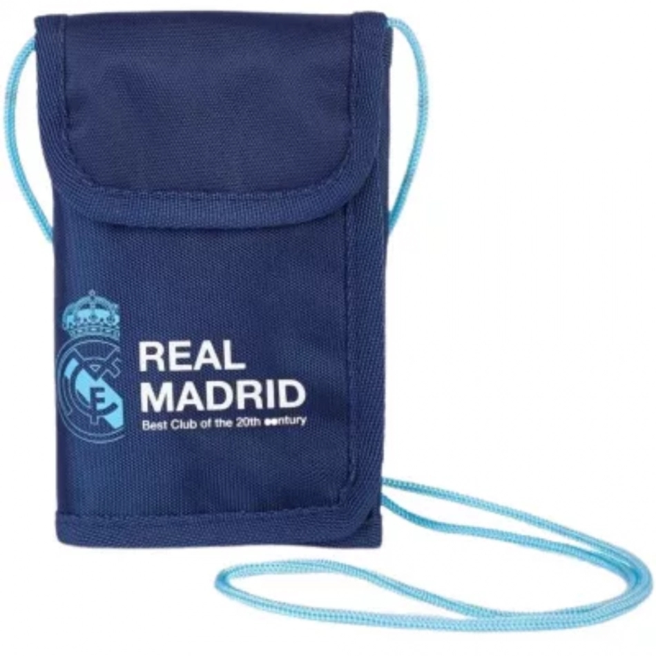 Real Madrid pénztárca tépőzáras nyakbaakasztós demo
