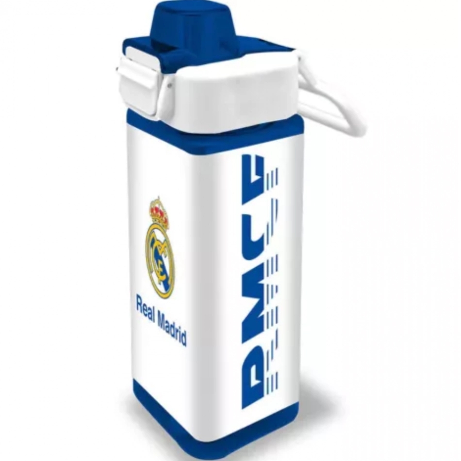 Real Madrid kulacs szögletes kék-fehér demo