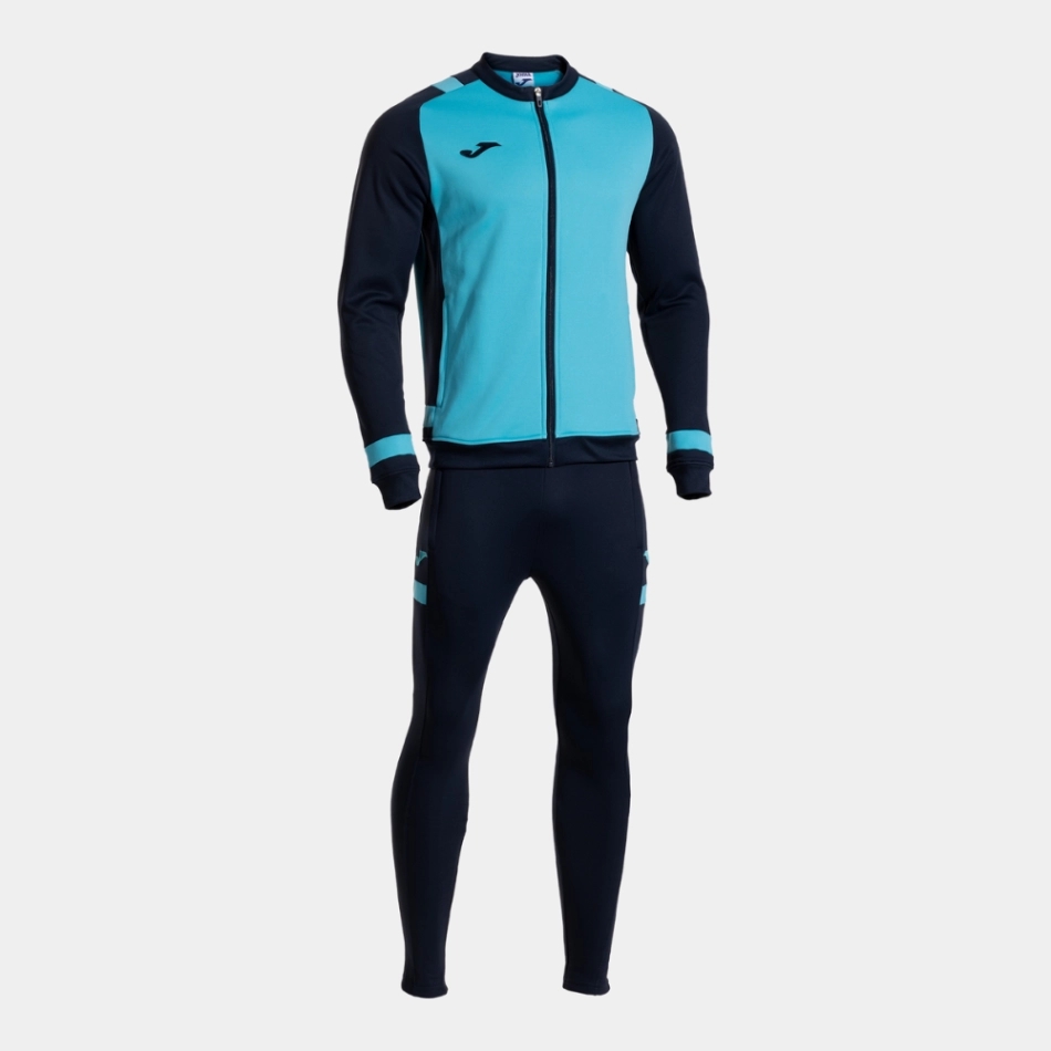 Joma Lider melegítő szett férfi fluó türkiz-s.kék 104286.013 demo