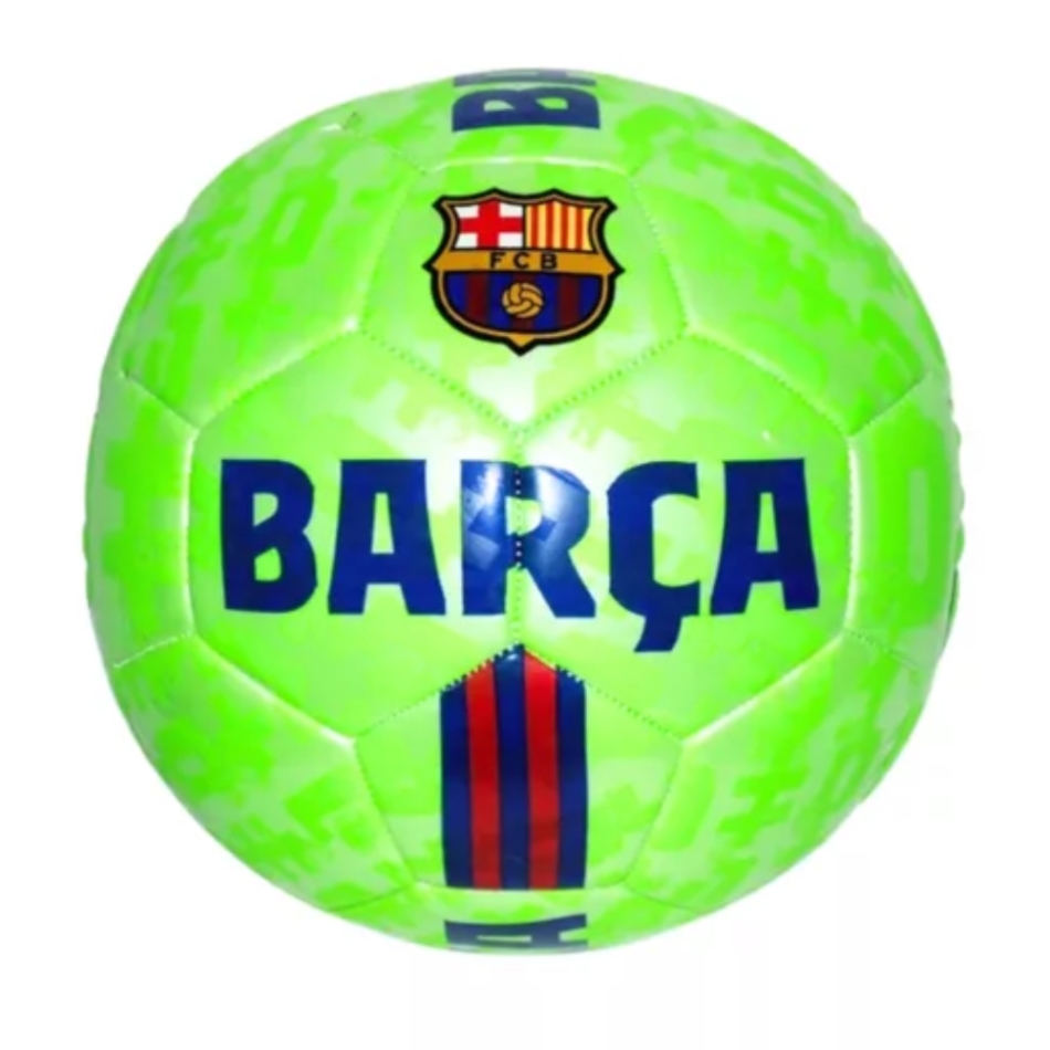 Barcelona labda 5 zöld camo demo