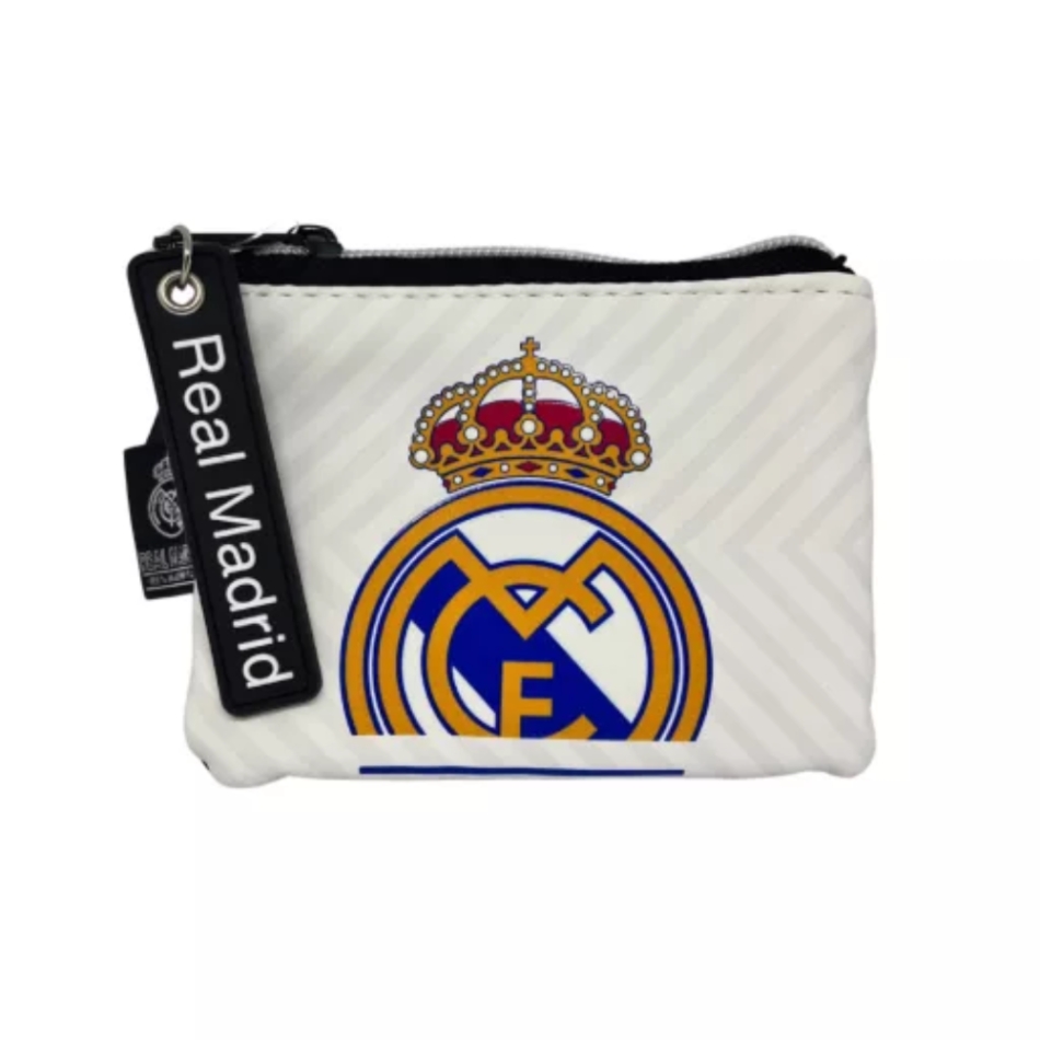 Real Madrid pénztárca aprópénztartó fehér demo