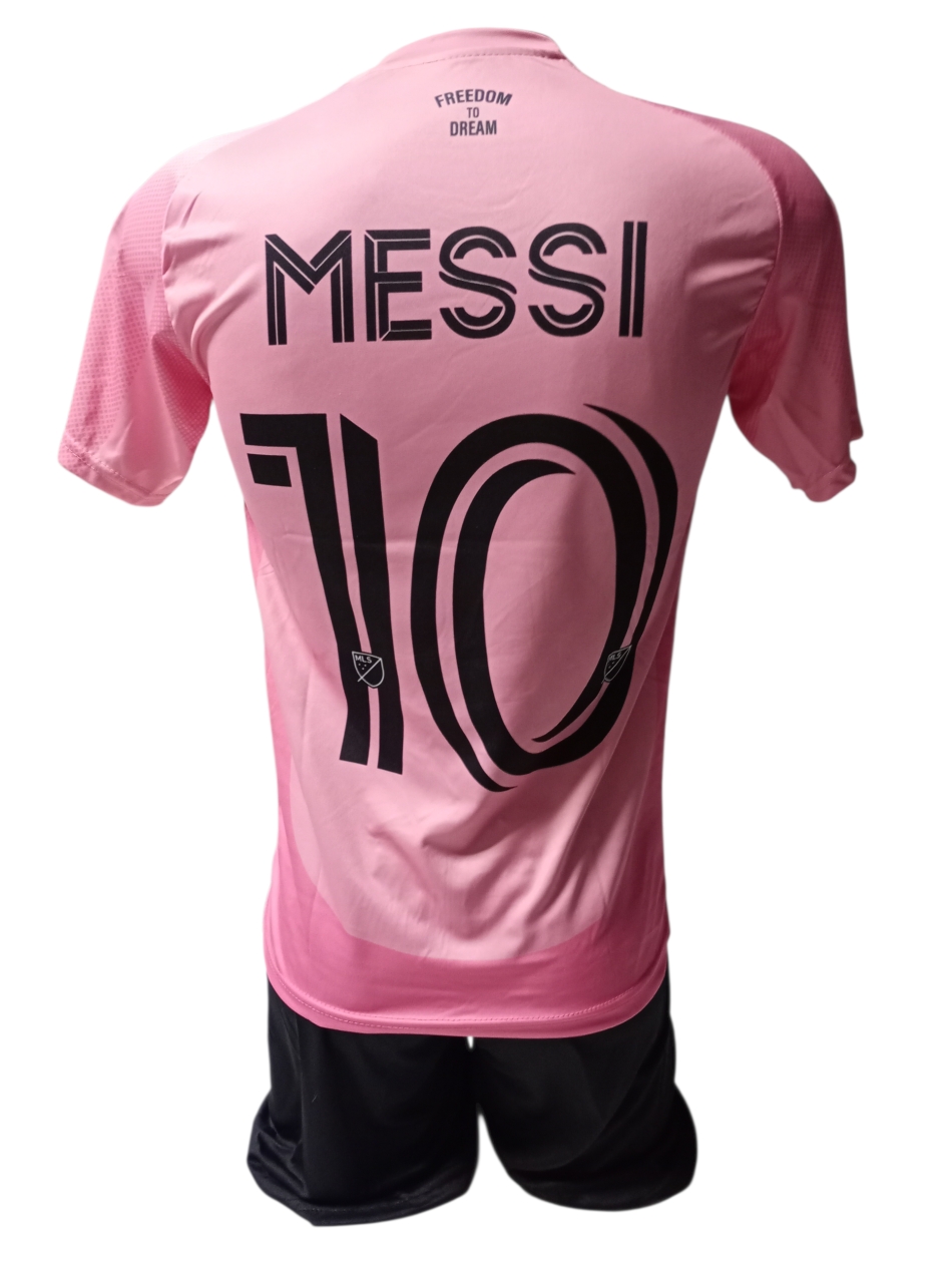 Focimez nadrággal Replika Inter Miami Messi rózsaszín demo