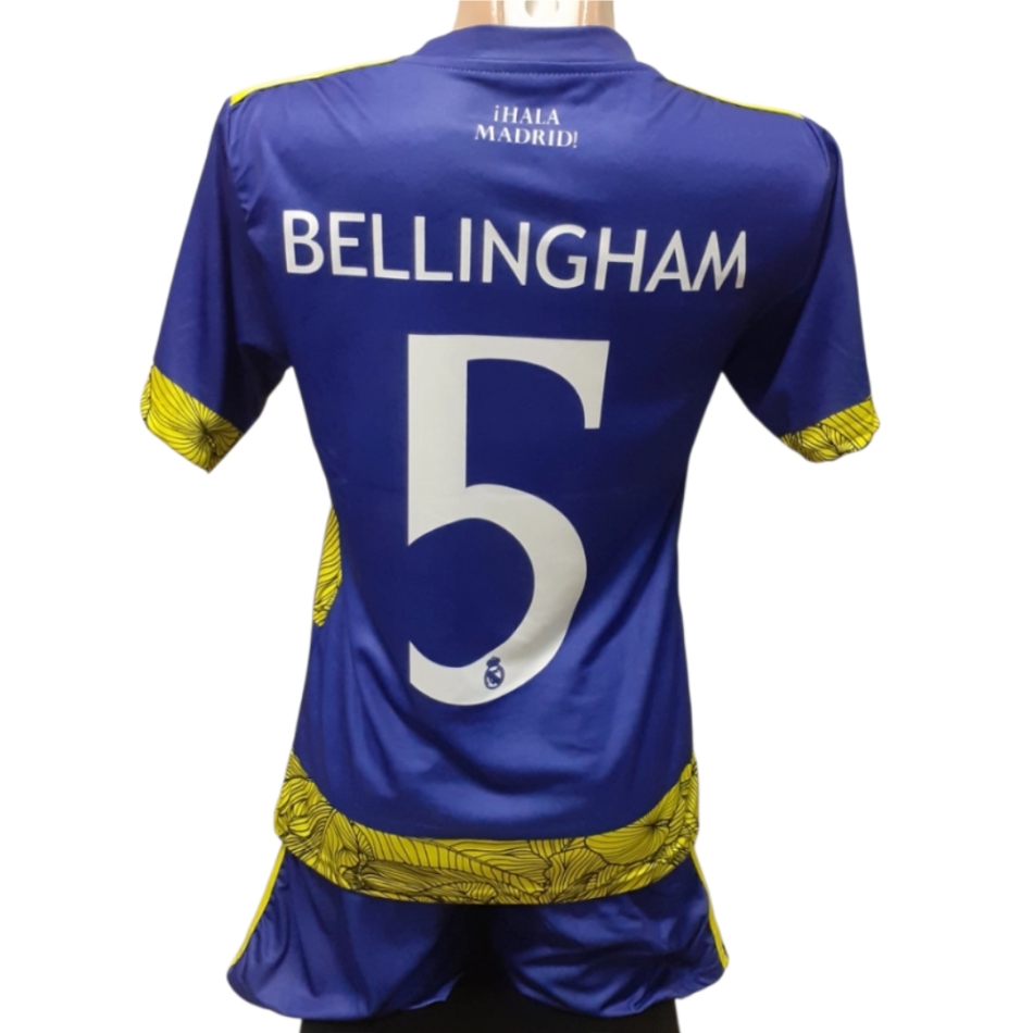 Focimez nadrággal Replika Real M. Bellingham lila-sárga demo