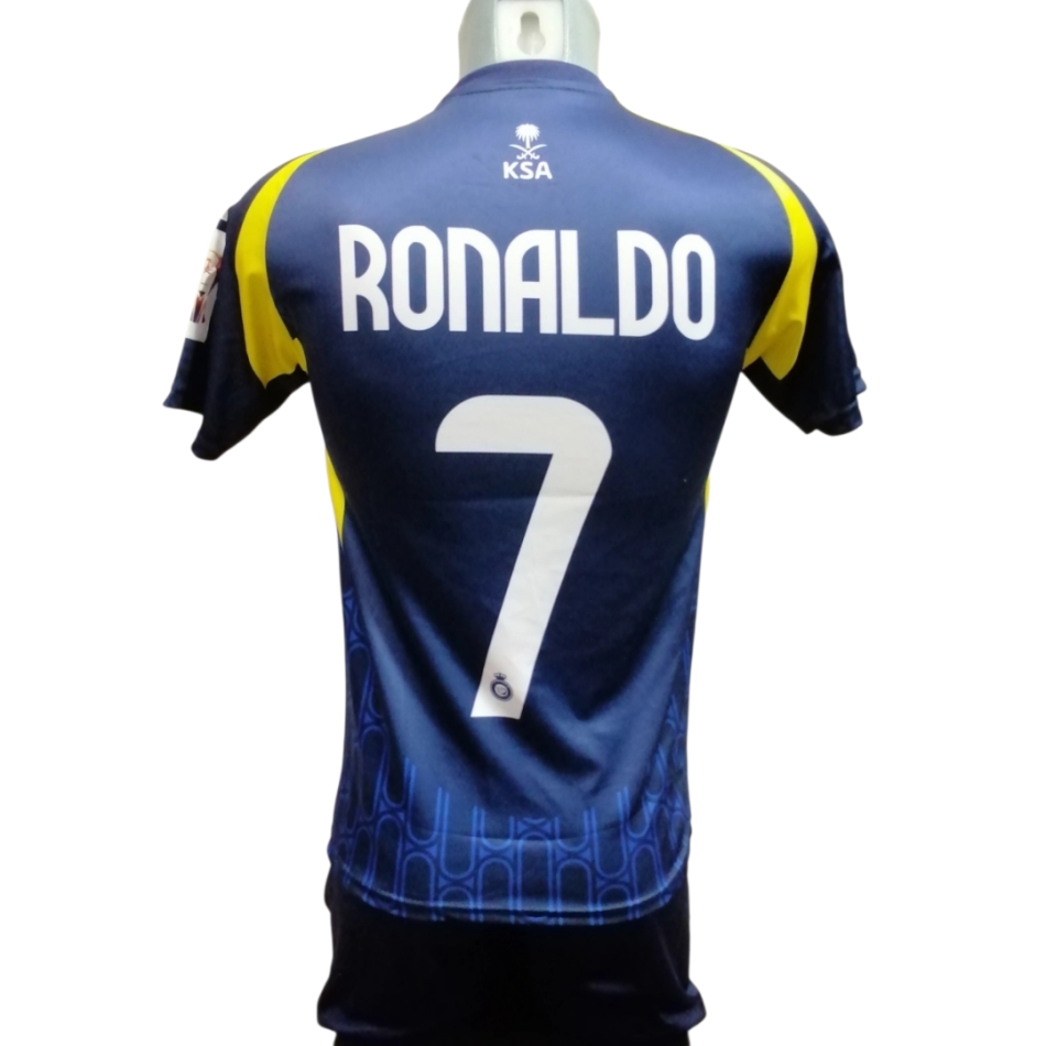 Focimez nadrággal Replika All Nassr Ronaldo s.kék demo