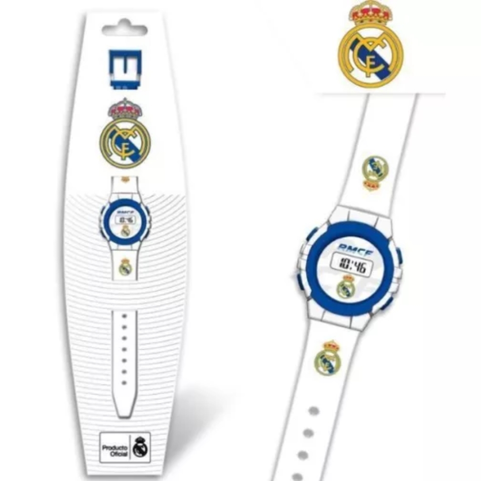 Real Madrid karóra digitális gyerek fehér demo